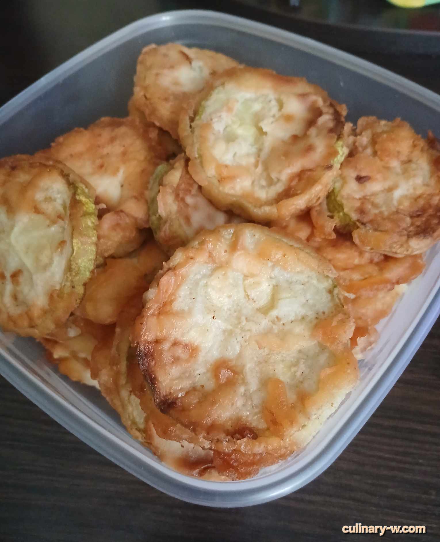 Жареные кабачки в хрустящей панировке
